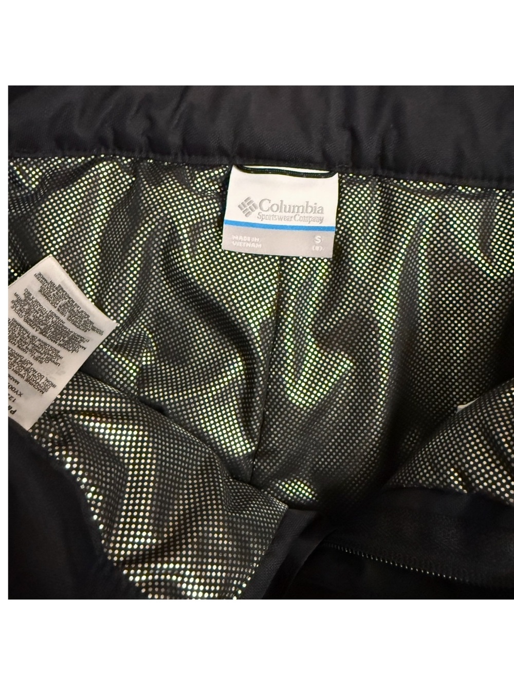 Columbia Kids Omni Tech Out-Grown Ski Snow Pants Black Youth Size Small 6 - Picture 12 of 15